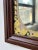Antique Reverse Painted Glass Mat Framed Mirror, Circa Early 20th Century For Sale - Image 11 of 18