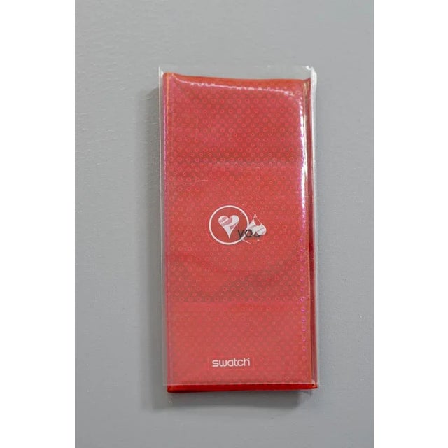 Vintage Swatch Valentines Day Special 2000 Heartbeat Gn187 For Sale - Image 11 of 12