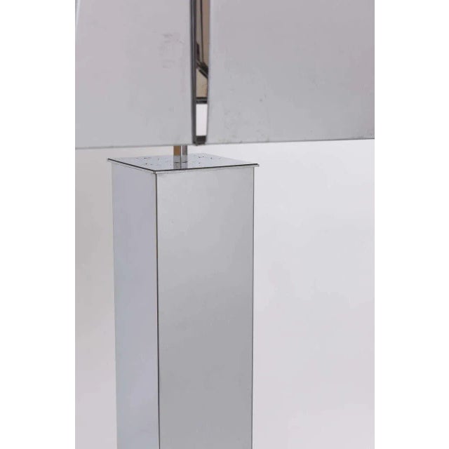 Curtis Jere 1970s Sculptural Chrome Table Lamp by Curtis Jere, Signed For Sale - Image 4 of 8