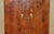 Vintage Military Campaign Burr Walnut Wardrobe with Internal Shelves For Sale - Image 14 of 18
