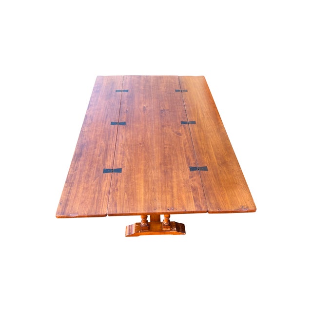 Mid 20th Century Flip Top Harvest Style Console Dining Table Chairish