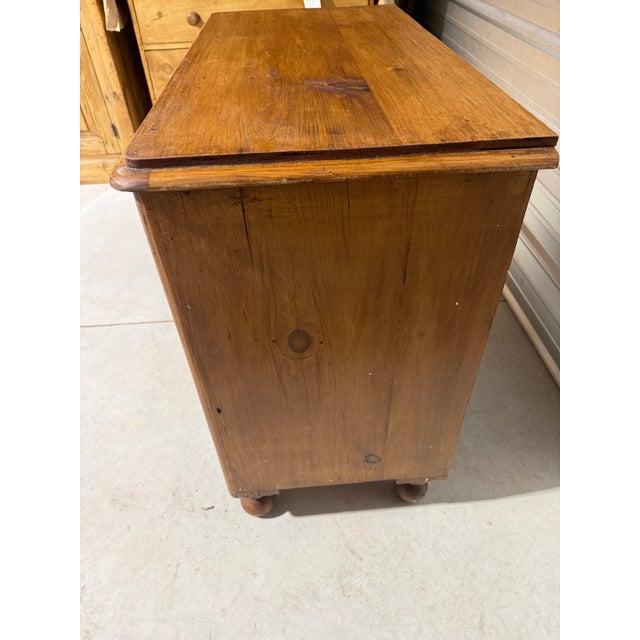 Antique Pine Two Over Two Drawers - Chest of Drawers From England For Sale - Image 9 of 18