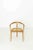 German 3-Legged Wood and Cane Chair by Xaver Seemüller For Sale - Image 4 of 11