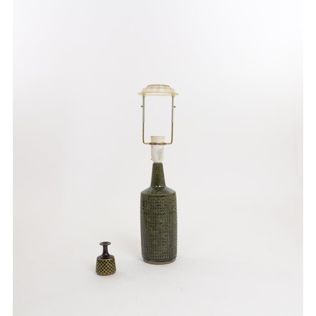 Army Green Dl/30 Table Lamp by Linnemann-Schmidt for Palshus, 1960s For Sale - Image 3 of 6