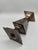 1950s Mid-Century Art Deco Candlesticks, 1970s, Set of 2 For Sale - Image 5 of 11