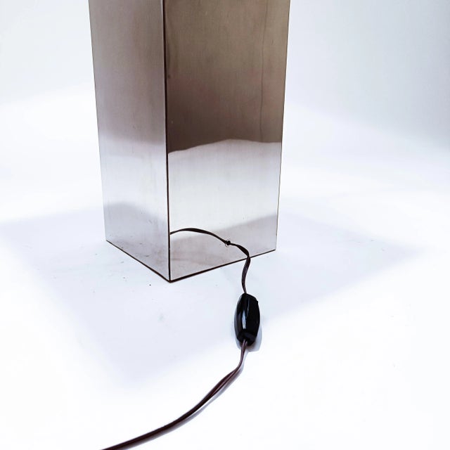 Large French Table Lamp by Paul Evans for Maison Jansen, 1970s For Sale - Image 11 of 12