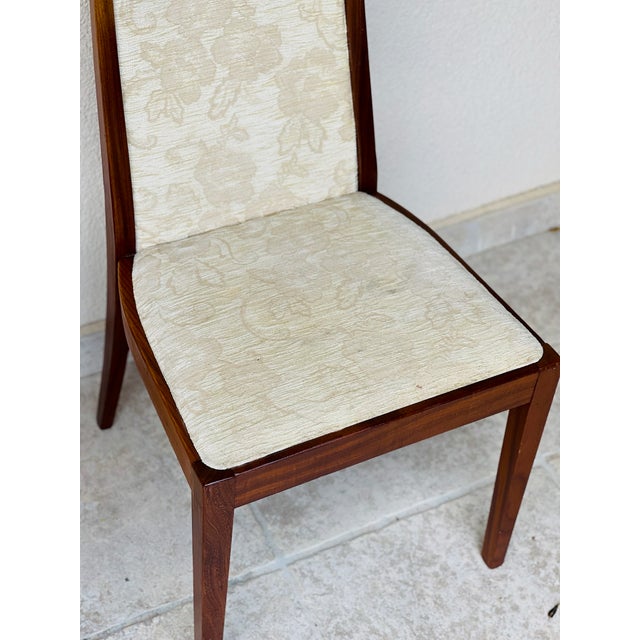 Wood Vintage Teak and Fabric Dining Chairs from G-Plan, 1960s, Set of 4 For Sale - Image 7 of 14