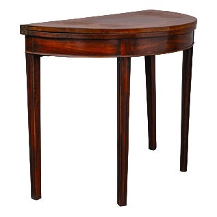 Biedermeier Console Table in Mahogany, 1800s For Sale
