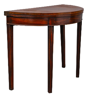 Biedermeier Console Table in Mahogany, 1800s