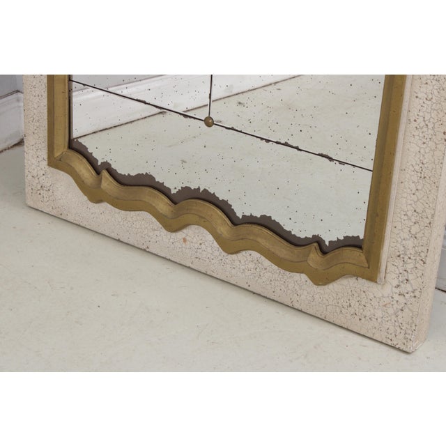1990s French Provincial Style Tall Floor Standing or Wall Mirror For Sale - Image 5 of 16