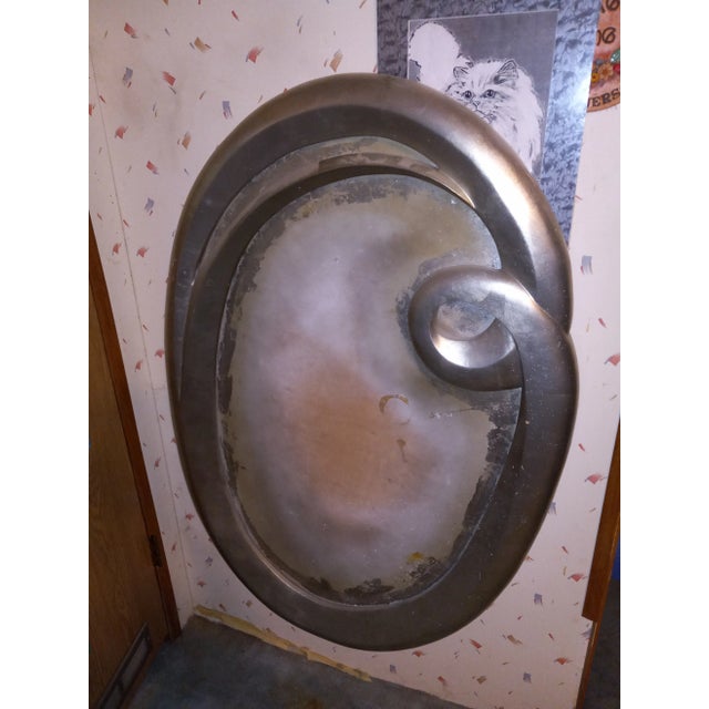 1990s 1990s Wooden Silver Art Deco Frames For Sale - Image 5 of 5