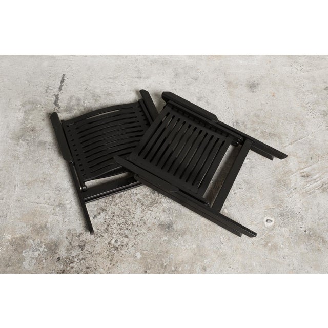 1980s Rex Folding Lounge Chairs attributed to Niko Kralj, 1980s, Set of 2 For Sale - Image 5 of 14