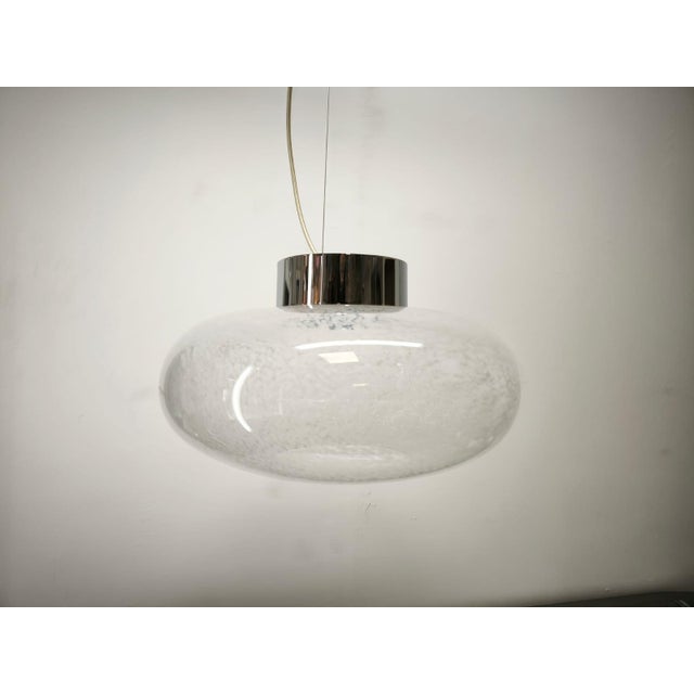 Silver Vintage Murano Suspension, 1970s For Sale - Image 8 of 14