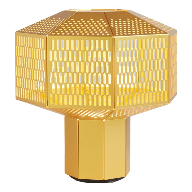 Ma-Rock Table Lamp in Golden by Jaime Hayon, 2020 For Sale