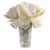 Victorian Vintage Cut Crystal Flower Vase Hollywood Regency Glam Traditional Victorian Edwardian Art Deco For Sale - Image 3 of 7