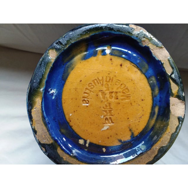 1930s Wkf Austrian Art Pottery Vase, Mid-Century Design For Sale - Image 5 of 7