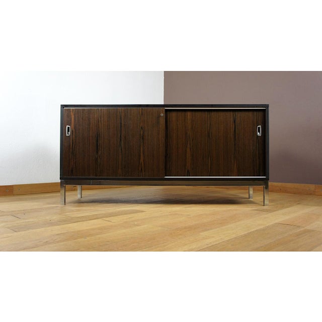 Vintage Modernist Sideboard in Wenge, 1970, in Good conditions. Designed 1960 to 1969