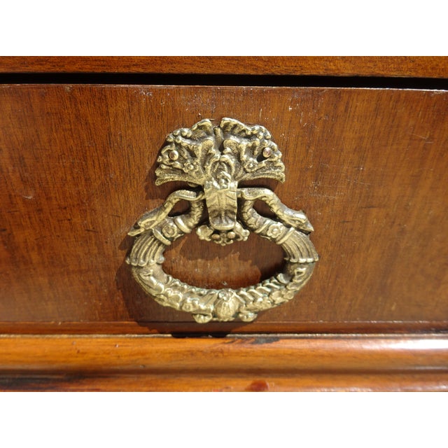 Chest of 4 Drawers in Light Wood, 1980s For Sale - Image 6 of 18