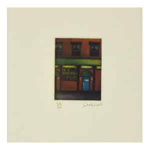 Laurent Schkolnyk, Composition, Etching on Paper, 1990s
