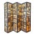 1970s Chinese Six-Panel Carved Gold Lacquered Coromandel Screen For Sale