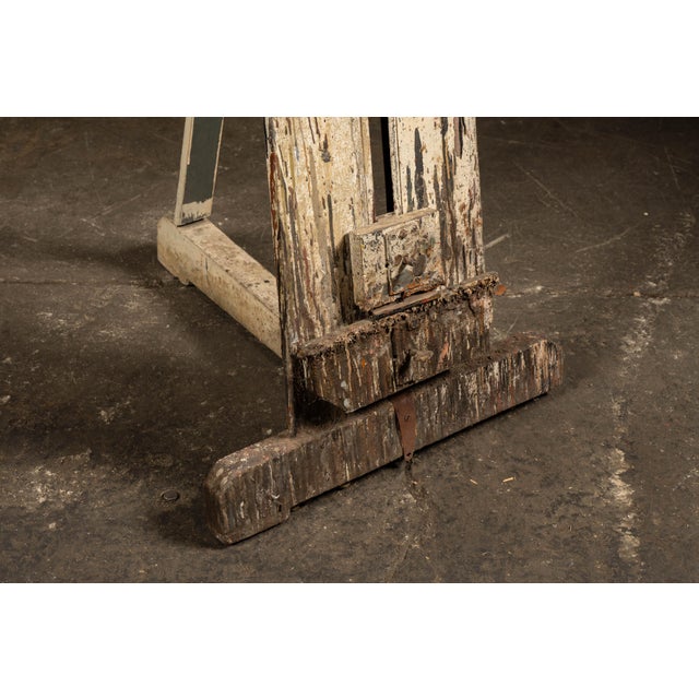 Alabaster Late 19th Century Life Painting Easel For Sale - Image 8 of 12