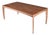 SoLeoni 78" Solid Wood Dining Table Walnutlid Wood Dining Table Walnut For Sale