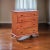 Brown Antique Pine Chippendale Chest on Bracket Base With Double Drawer Dated 1808 For Sale - Image 8 of 11