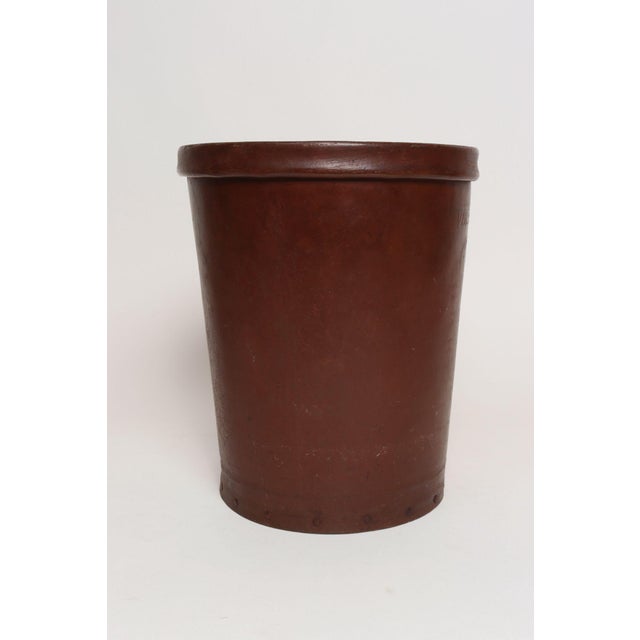 Vintage " Vul-Cot" Fibre Waste Basket manufactured by The National Vulcanized Fibre Company, which was previously The...
