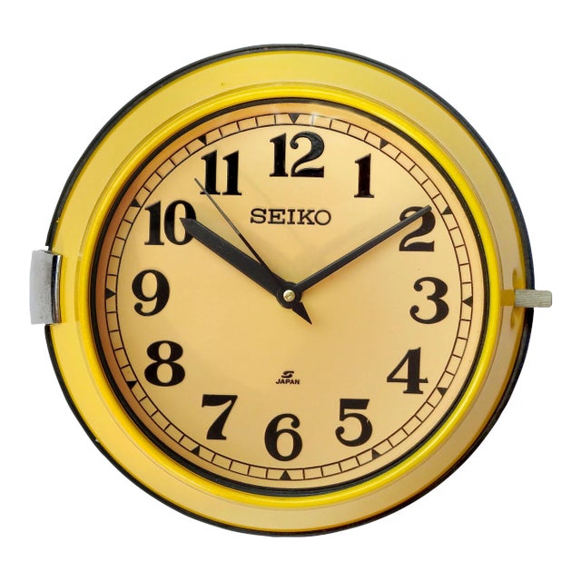 Seiko Ship's Wall Clock Chairish