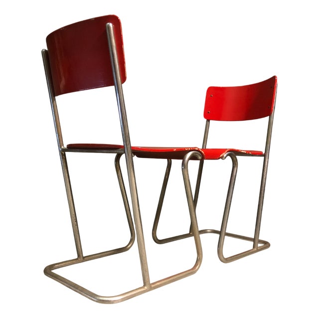 Vintage Bauhaus Tubular Chairs, 1920s, Set of 2 For Sale