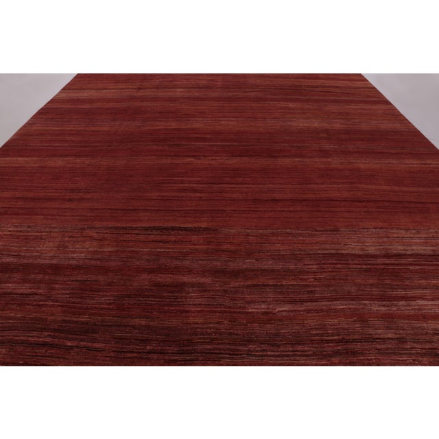 Hand-knotted in wool, this monumental 12x19 oversized rug is a rich new addition to Rug & Kilim’s Textural rug collection,...