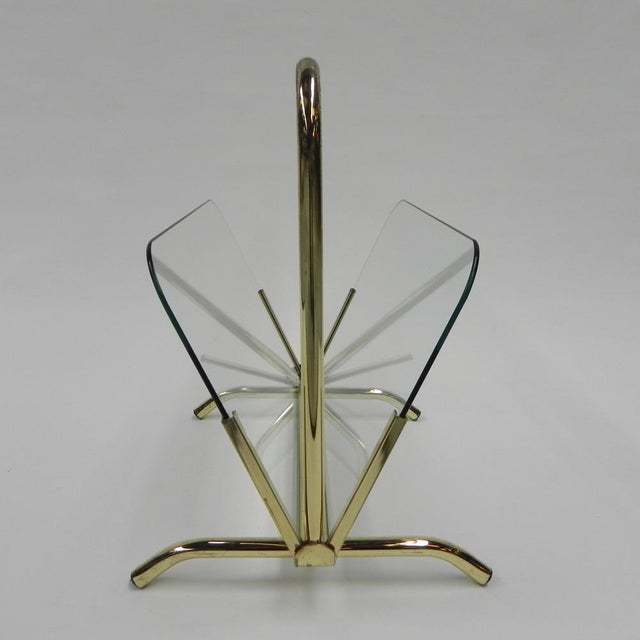Vintage Hollywood Regency Magazine Rack, 1970s For Sale - Image 16 of 17