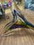 David Goldhagen Handblown Colored Flower Sculpture 15in For Sale - Image 4 of 12