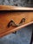 Antique French Oak Writing Table with Drawer, 1930 For Sale - Image 4 of 18