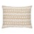 Schumacher x Drusus Tabor Trickledown 18" Pillow in Natural For Sale