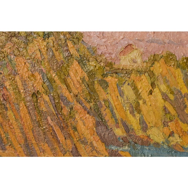 Magi Oliver Bosch, Impressionist Landscape, Oil on Canvas, Framed For Sale - Image 10 of 18