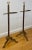 Brass Early 20th Century Brass Towel Holders - a Pair For Sale - Image 8 of 10