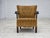 Danish Beech Armchair with Corduro Upholstery, 1950s, For Sale - Image 13 of 18