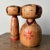Vintage Japanese Kokeshi Figurines, 1950s, Set of 2 For Sale - Image 9 of 9