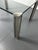 Rectangular Metal, Chrome, and Glass Dining Table from Peter Ghyczy, 1980s For Sale - Image 12 of 13