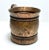 Vintage Copper Cup Early American Engraved With the Name Ray. Measures 3.5" Tall x 3.5" wide x 5" wide at the handle. (3v)