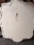 Early 21st Century Gabby Home White Faux Horn Scalloped Mirror For Sale - Image 5 of 6