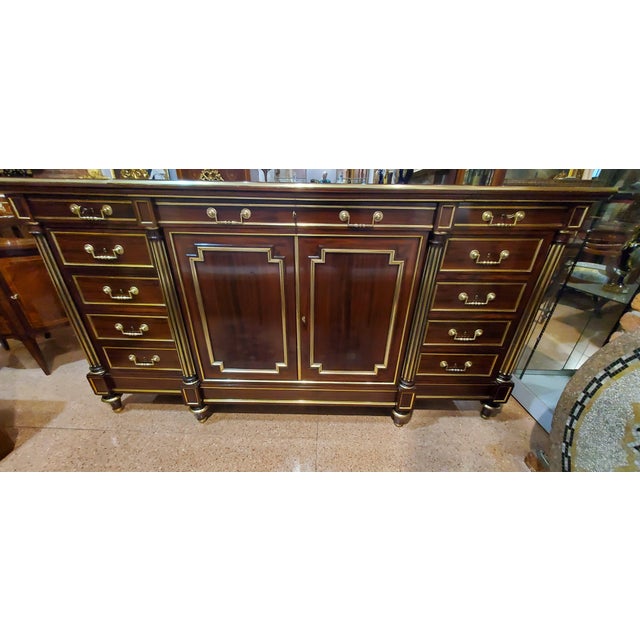 Antique Napoleon III Walnut Sideboard For Sale - Image 12 of 18