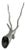 Pop Art 1980s Aluminum Antelope Head Sculpture For Sale - Image 3 of 5