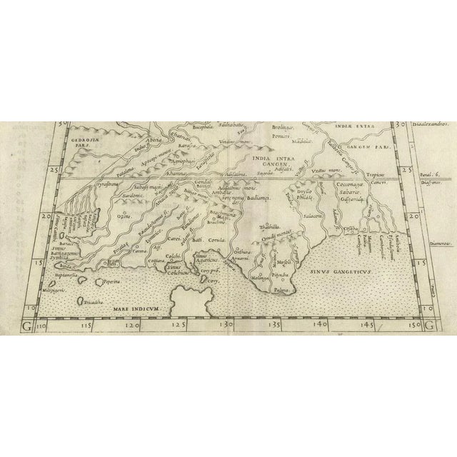 Trapezoidal Projection of the Ganges and Himalaya Range in India For Sale - Image 5 of 7