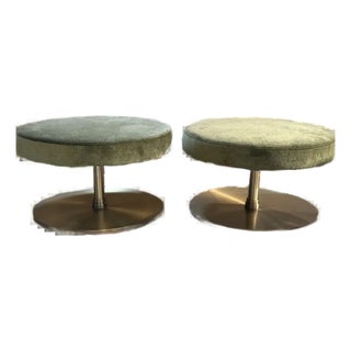 Vanguard Royce Stool in Kannon Pesto For Sale
