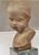 French Vintage French Terracotta Bust of a Child on Marble Plinth For Sale - Image 3 of 12