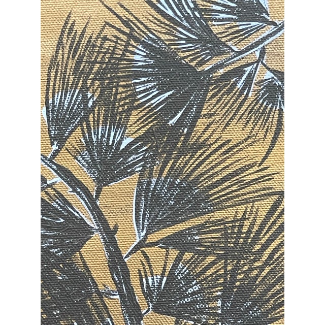 1970s Branch Botanical Painting Wall Art on Canvas. For Sale - Image 9 of 10