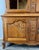 Vintage French Louis XIV Style Oak Display Bookcase For Sale - Image 9 of 17