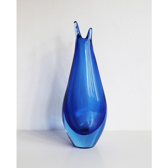 Designed in 1960 by Maria Štáhlíková in collaboration with Milena Velišková, this elegant flower vase is a fine example of...